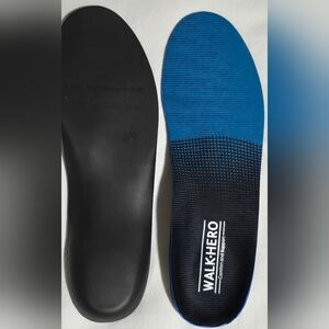 **NEW** Walk-Hero Orthotic Insoles, Mens 10 - 10.5; Womens 12 - 12.5